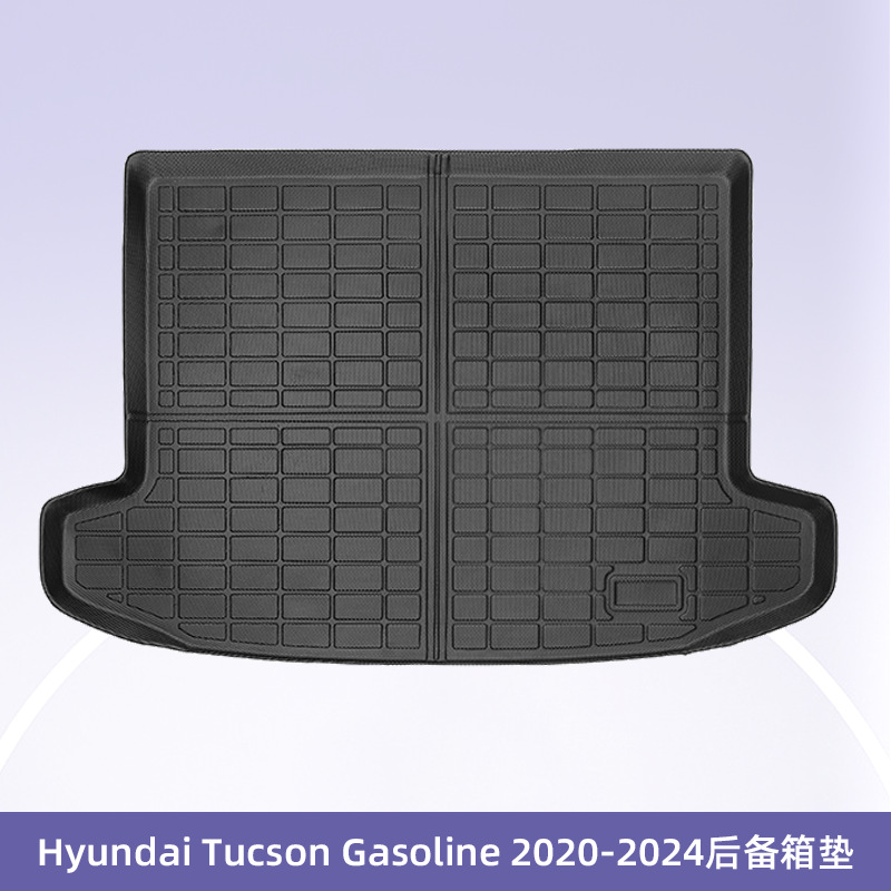 Europa para Hyundai Tucson2020 - 2024 combustible 3D todo el tiempo material TPE almohadilla de pie de automóvil