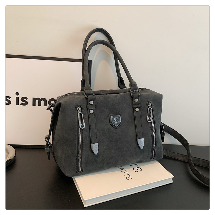 New cross-border foreign trade women's bag 2024 Retro casual handbag, European and American trend single-shoulder crossbody bag, tote bag for women undefined