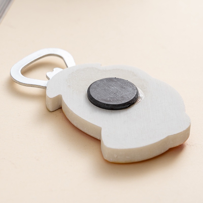 Realistic three dimensional creative cartoon fridge magnet