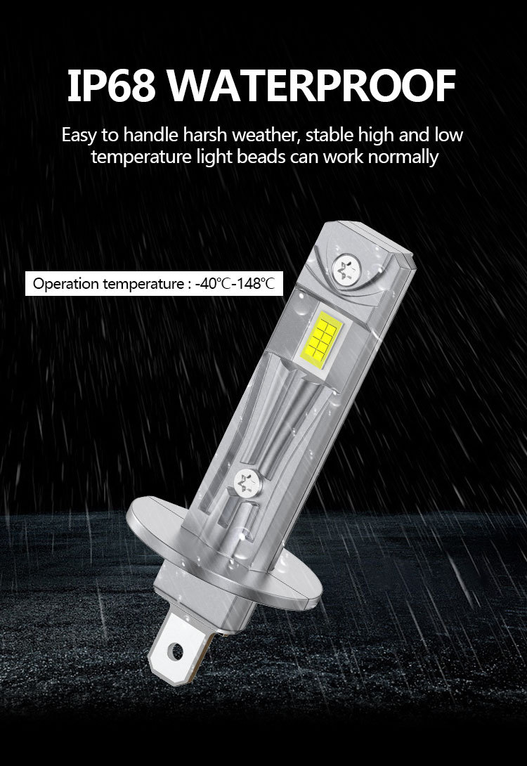 Factory Wholesale Car LED Headlight In-line H1 3570 LED Headlight Mini LED headlights