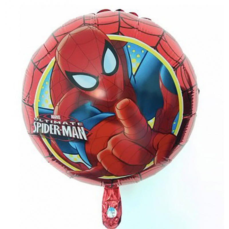 复仇者联盟超级英雄美国队长蜘蛛侠钢铁侠蚁人绿巨人铝膜卡通气球