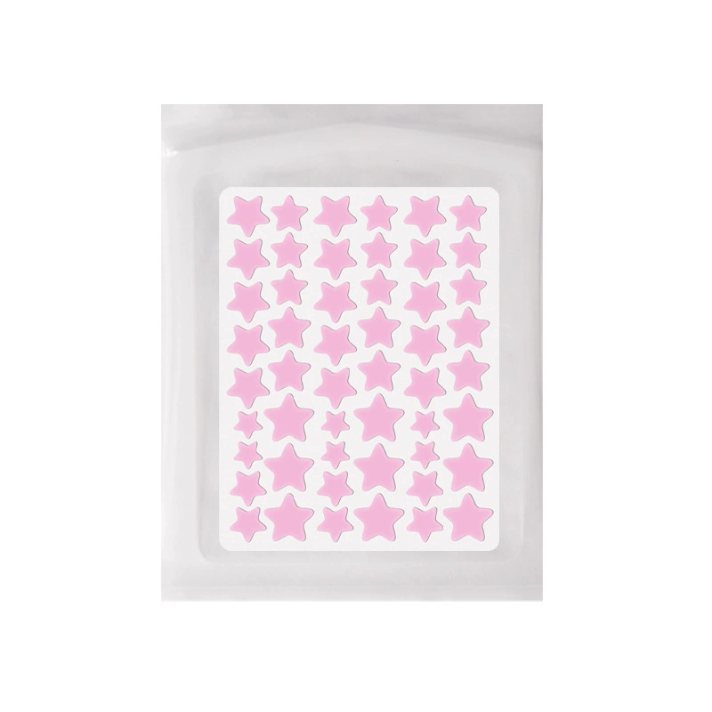 Подложки Acne Patch Genuine — наклейки для акне Hydrocolloid звезды, 40–51 шт, цветной консилер