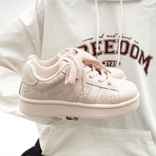 小众时尚运动鞋2025秋季新款百搭厚底圆头学生休闲板鞋女88-7109