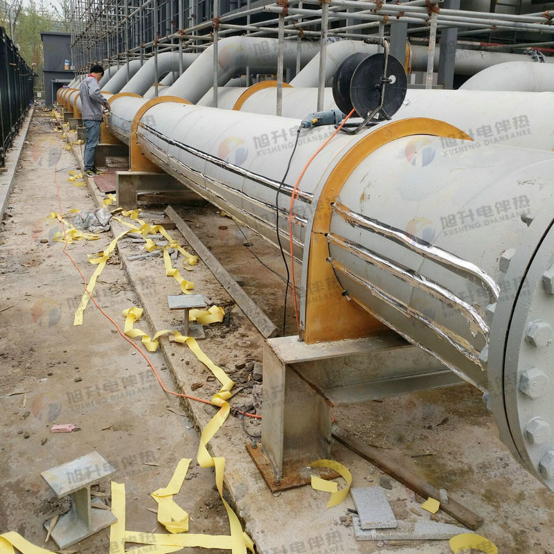 Parallel constant power electric heating belt for petrochemical pipelines, high-temperature heating 