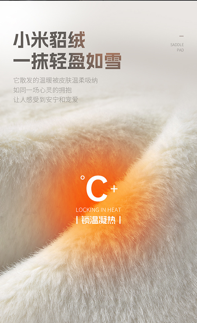 26 new car seat cushions, winter plush seat pads, warm seat covers, three-piece set, available on TikTok/Wish