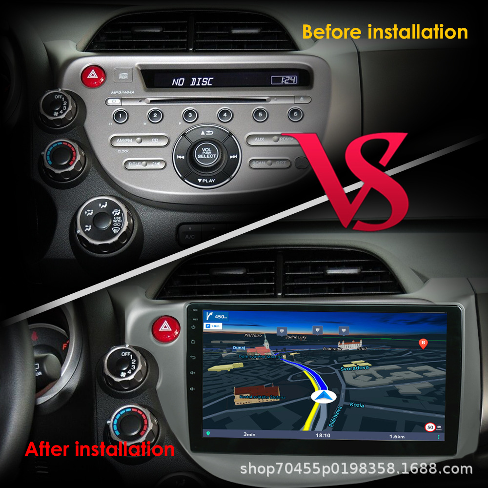 Suitable for Honda Fit JAZZ FIT Android central control large screen navigation all-in-one car intelligent navigator