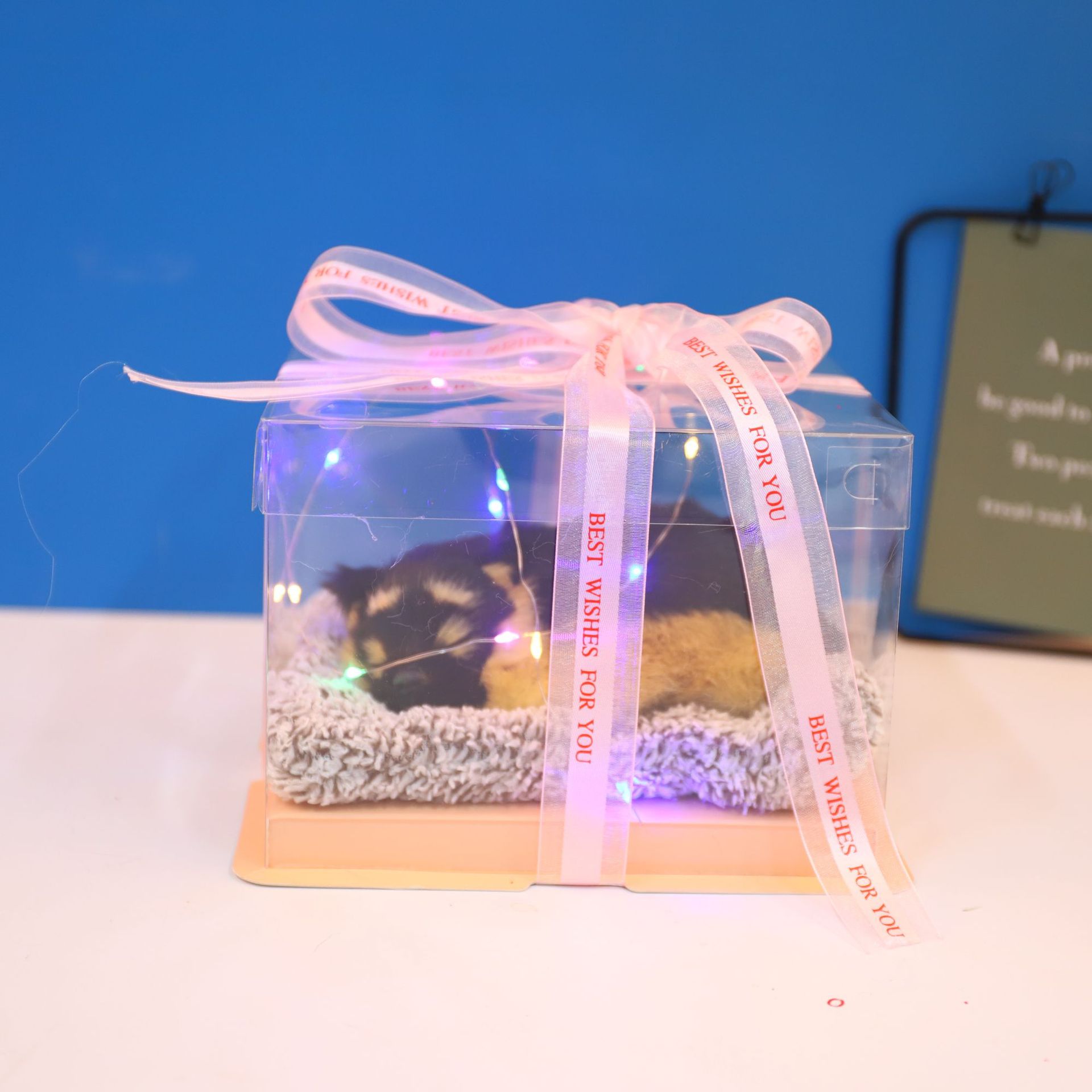 Bamboo charcoal mat sleeping dog (black back)