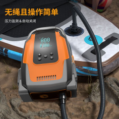 皮划艇SUP 车载充气泵浆板帐篷便携式电动无线高压冲气泵户外露营