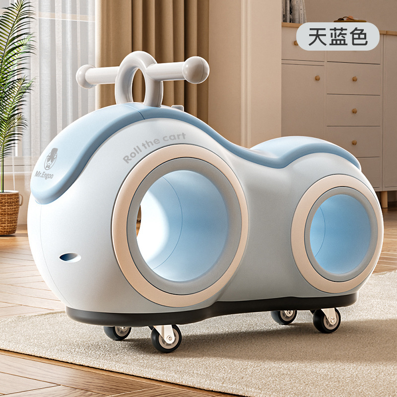 Un coche de cacahuete para niños de 1 - 3 años de edad, un coche de patinaje sin pedal para bebés, un regalo