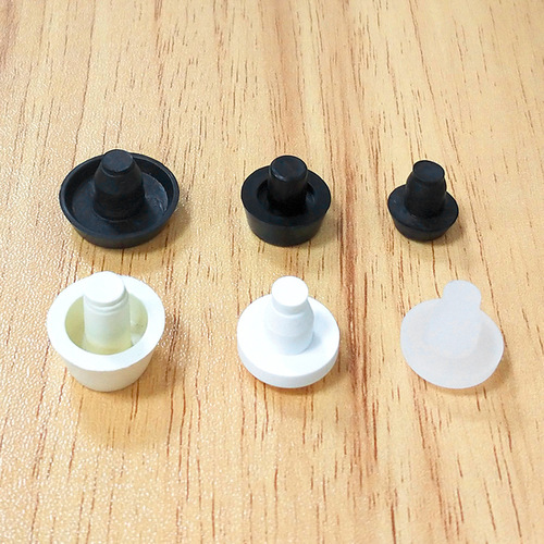 Furniture accessories rubber foot nails round tube plug plug chair leg pads anti-collision rubber granules thick wear-resistant anti-slip leg pads