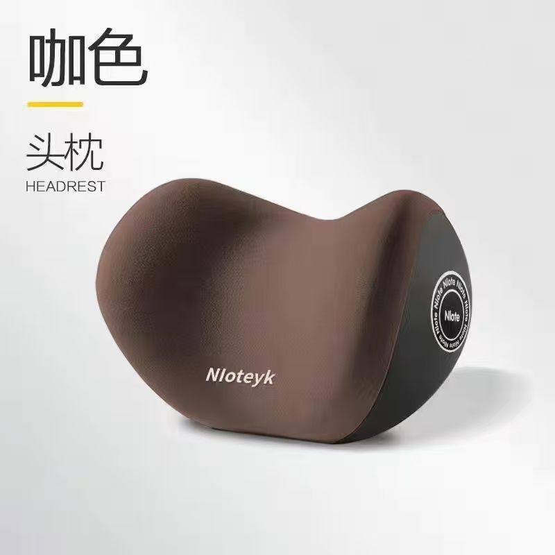 Almohada para el cuello del automóvil Cojín de espuma viscoelástica para automóvil Four Seasons Cojín para respaldo del asiento Cojín para reposacabezas Juego para automóvil