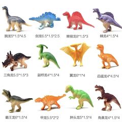 国境を越えたさまざまなバルクミニ恐竜スプレー塗装 PVC 考古学恐竜モデルギフト卸売