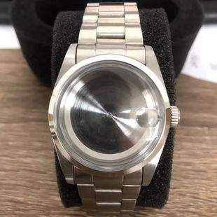 Watch Accessories Oyster 36mm Acrylic Stainless Steel Case suit Suitable for NH35/36 Movement