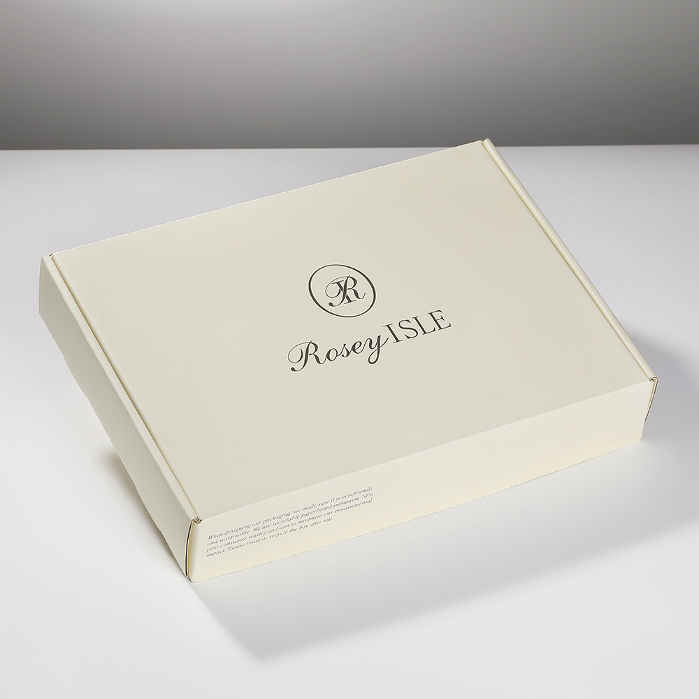 纯色飞机盒可加印刷logo高档礼品盒高级礼盒服装包装盒白卡纸批发