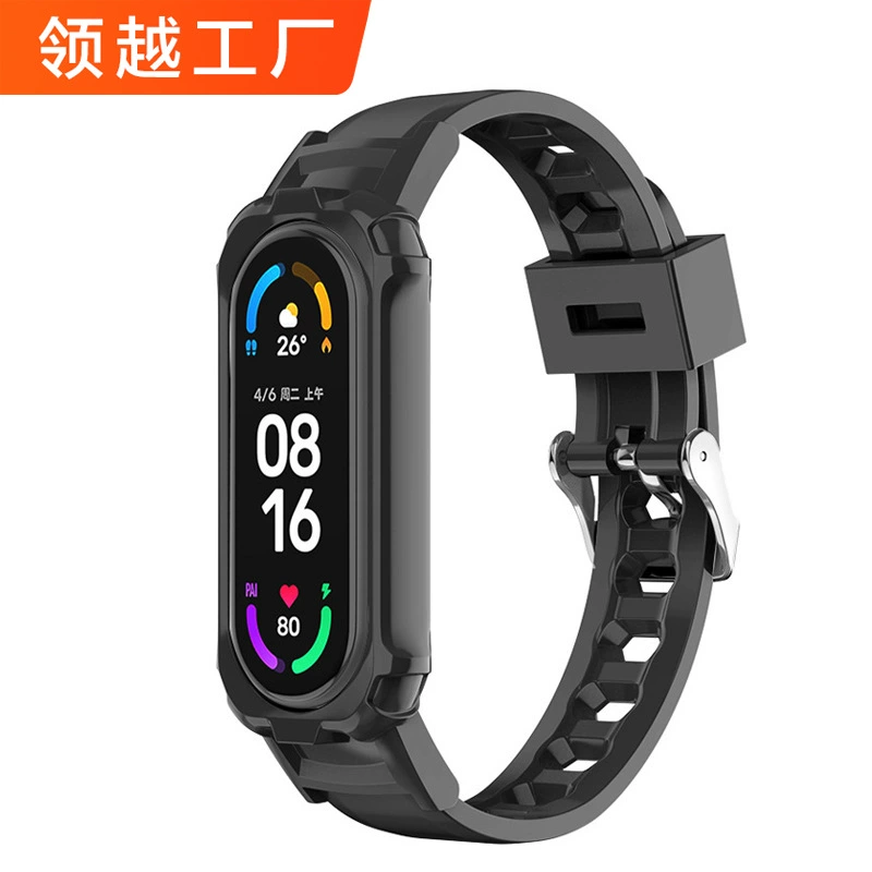 Xiaomi, compatible bracelet, transparent watch strap, protective case, smart watch