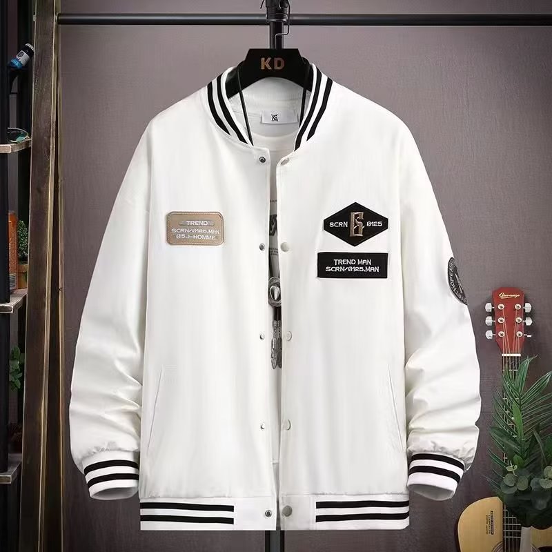 Férfi baseball dzseki streetwear stílusban tavaszra és őszre_voghion.com