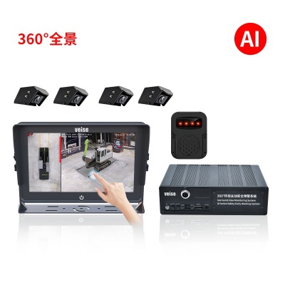 360度主动安全环视影像+8路视频(4G版) 矿卡 履带吊 自卸车