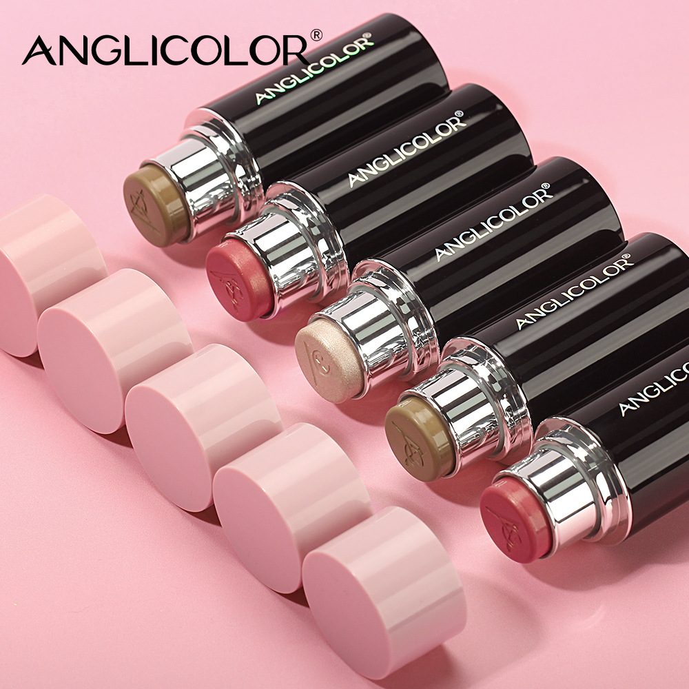 Fard de obraz pudră popular cu luciu intens, stick pentru repararea feței, fard de obraz cu perle, cremă, fard de obraz pudră mată monocromă, stick pentru fard de obraz_voghion.com