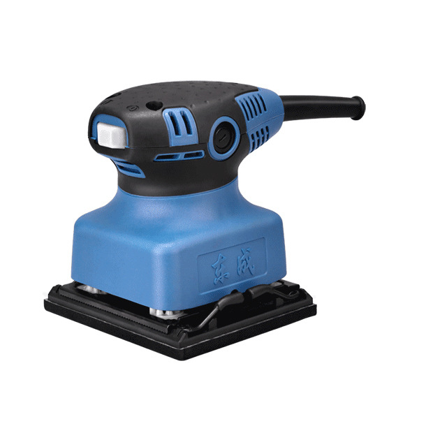 东成砂纸机平面打磨机小型手持木工墙面沙皮正品打磨机平板砂光机