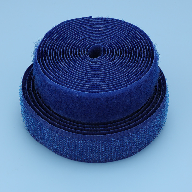 Velcro de color al por mayor 2cm de ancho gancho texturizado sin adhesivo de espalda pegatina madre ropa de bebé zapatos y sombreros pegados hebilla