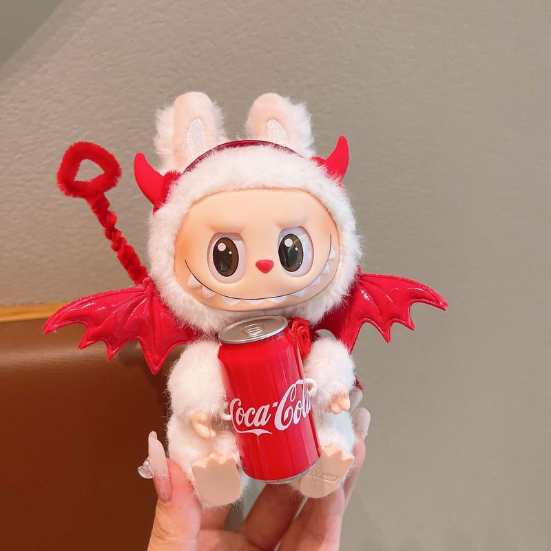 新しいラブベビー服、悪魔の羽の服、赤い人形のドレスアップ、ファッショナブルでかわいい、人形なしの第一世代、第二世代、第三世代|undefined