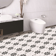 厨房浴室防滑地贴 自粘墙贴卫生间瓷砖贴纸防水耐磨防油污地板贴