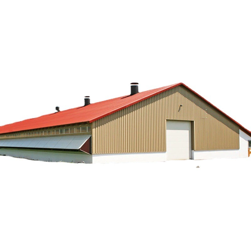 Стальные конструкции для птичников, произведенные производителями из Хэбэя для экспорта на Филиппины, полностью автоматизированные птичники.