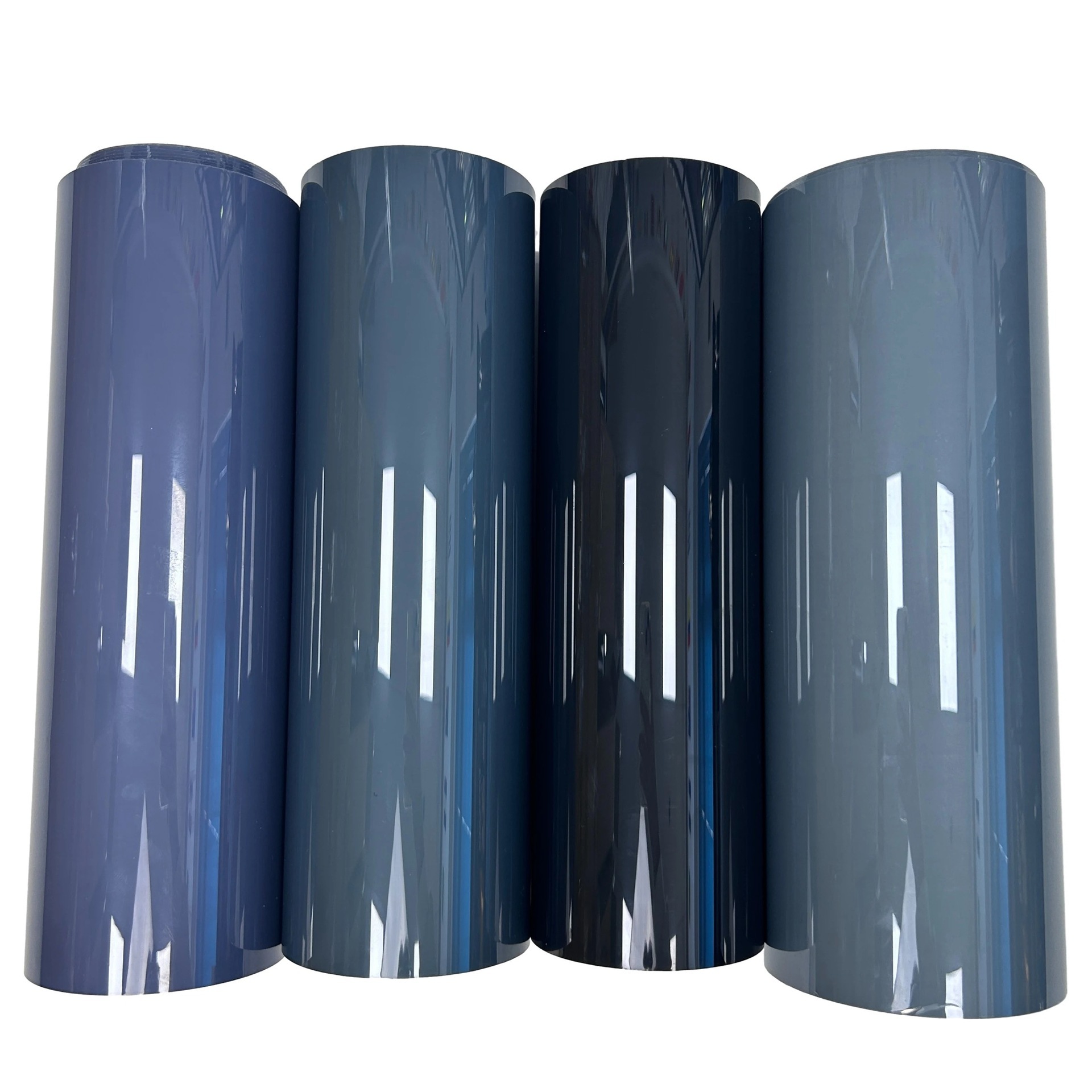 Car TPU blackened headlight film, TPH taillight color change film, transparent light blue, light black, self-healing protective scratch-resistant film