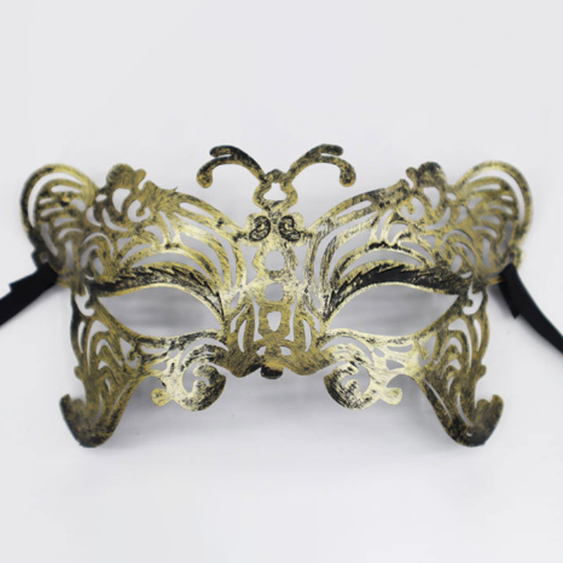 Ventas transfronterizas en caliente princesa de hadas retrógradas mitad cara de la antigua griega máscara de corona de jazz máscara romana