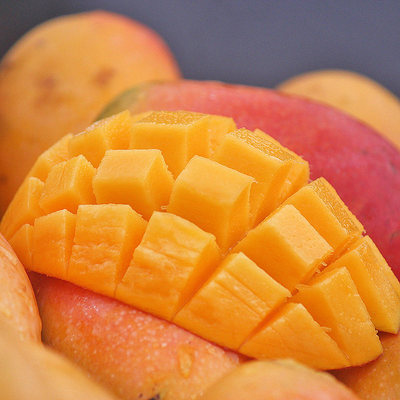 【贵妃芒】5斤整箱16个左右芒果新鲜现摘香甜多汁肉厚无丝日常|ms