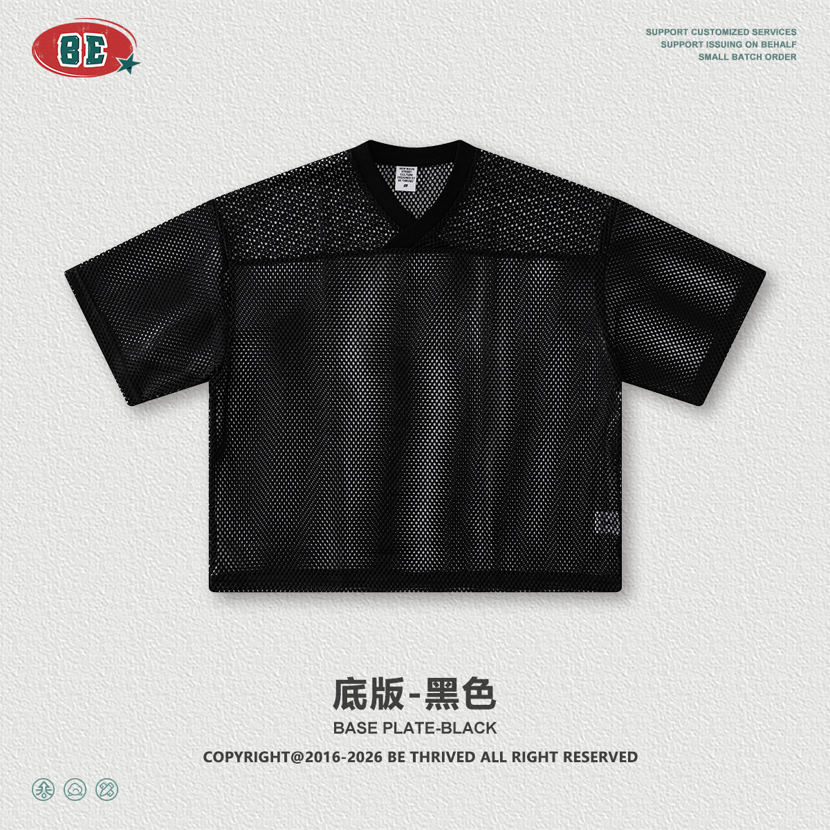Be Hombres| Verano americano retro malla Boxy corto ancho plegable impresa camiseta de manga corta suelta chaqueta versátil hombre