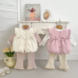 连身衣、爬服;童套装;学步鞋