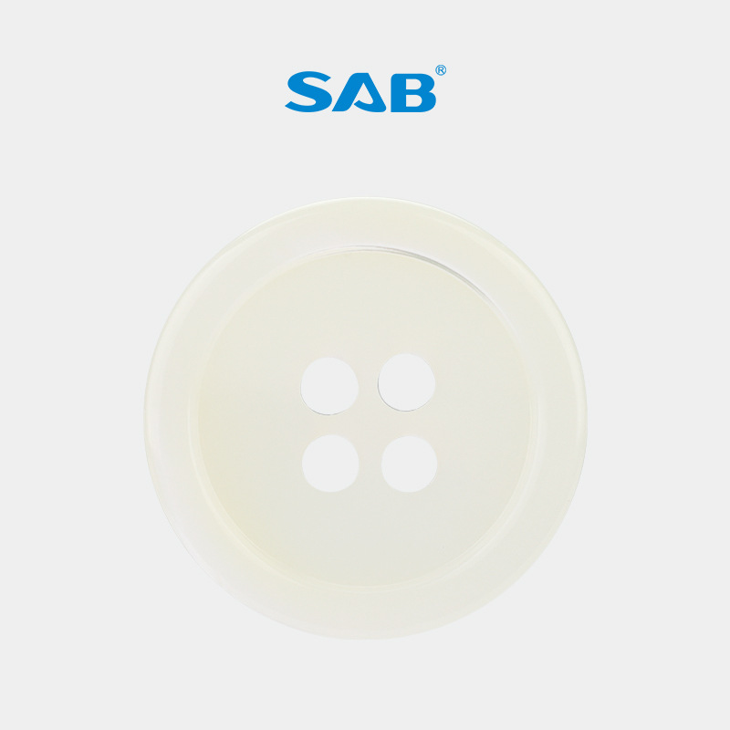 【In Stock Wholesale】 Sab Real Shell Buttons for Clothes Cardigan Buttons Versatile Buttons for Tops and Jackets Sweater Buttons