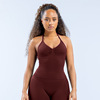 Burgundy [halter long style]