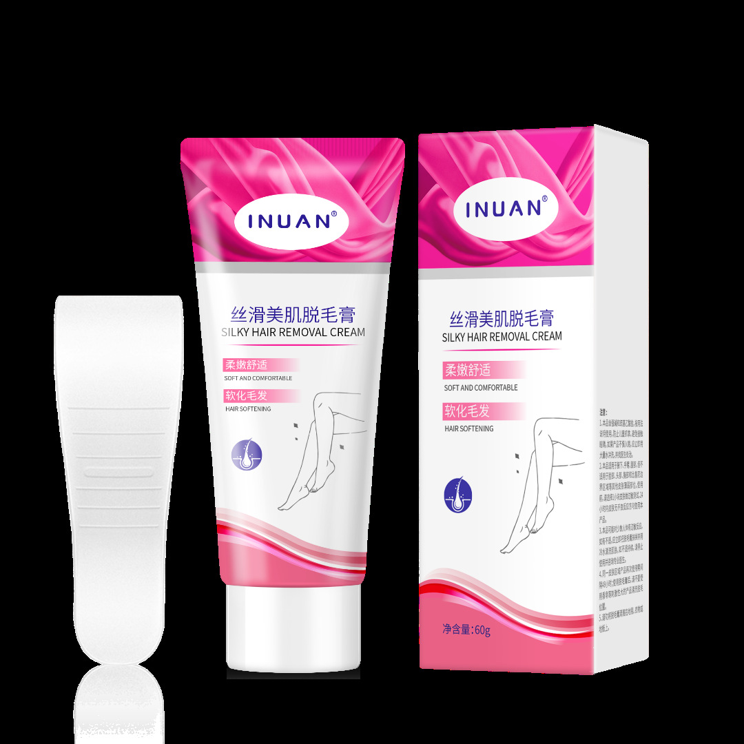 아이 누안 실키 뷰티 제모 크림 60g/박스 ---- 1박스