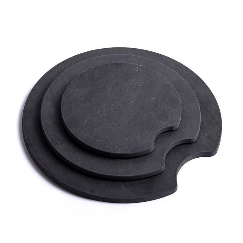 Estilo japonés dormir hoja nórdico pizarra piedra bandeja lavabo almacenamiento aromaterapia agua decoración almacenamiento pantalla candelabro placa tiro