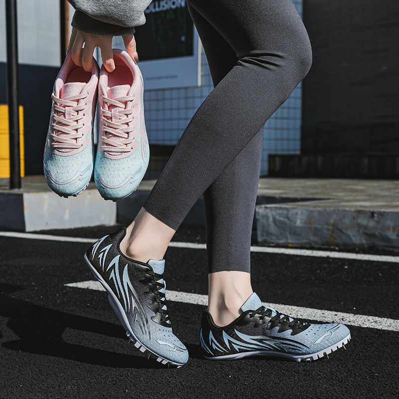 Zapatos de clavos de carbono transfronterizos de palma completa zapatos de carreras de carreras de