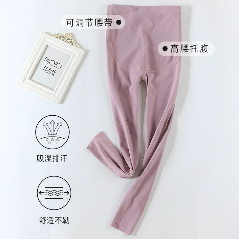 Беременные беременные кашемировые осенние брюки теплые брюки для беременных пижамы леггинсы брюки брюки регулируемые брюки для живота