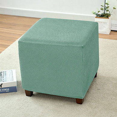 Transfronterizo todo incluido grano de maíz lana cubierta de taburete cuadrado elástico engrosado cubierta de cubierta a prueba de polvo