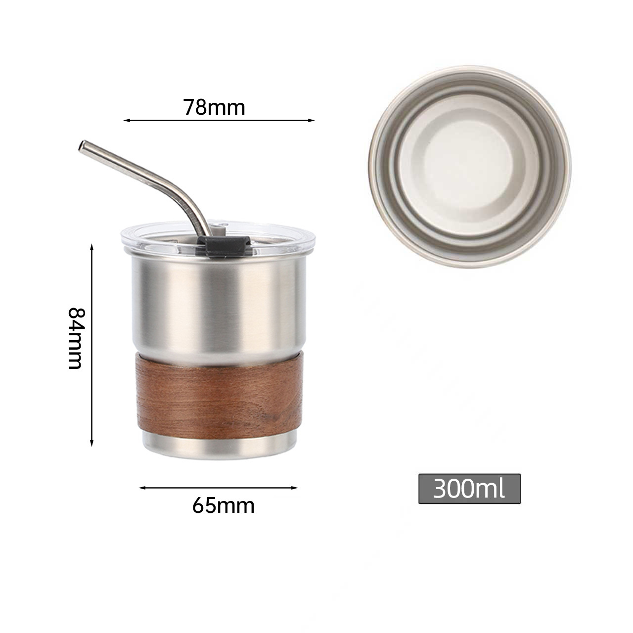 304 acero inoxidable paso taza de café de una sola capa rizado taza de agua portátil al aire libre acampando taza de cerveza de picnic