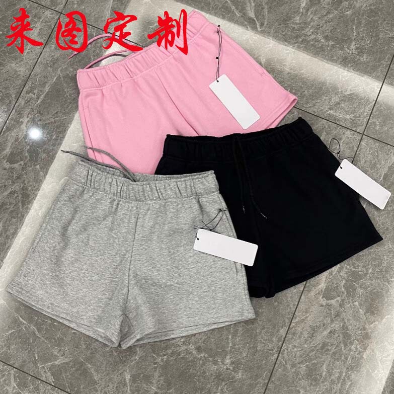 Trendy Brand Printed Sports Shorts High Street Loose Comfortable Yoga Clothing Casual Shorts Set