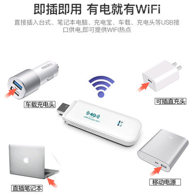 move 4G Take it with you wifi Unicom telecom wireless On the card usb Cato Insert card Router cnc vehicle