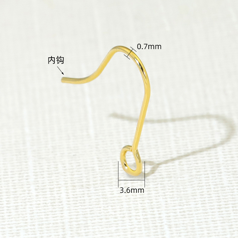0.7mm wire diameter ear hook (inner hook) large size