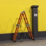 Толстая алюминиевая сплава -лестница многопрофессиональная складка