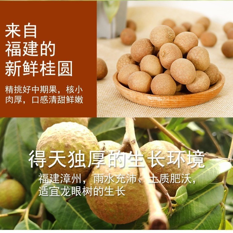 代发桂圆干大A果25年龙眼干批发 饱满肉厚精选好品质莆田龙眼干|undefined