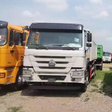 豪沃6x4前四后八轮翻斗车后翻自卸渣土车8*4十二轮工程自卸车出口