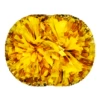 Large handle 6-inch transparent yellow metal mixed metal