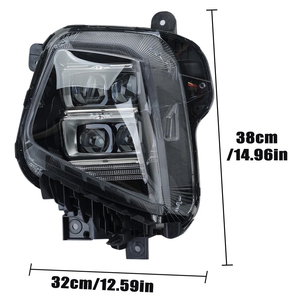 Suitable for 24-25 Hyundai Tucson Special Daytime Running Lights Tucson Led Daytime Running Lights Fog Light Modification Assembly