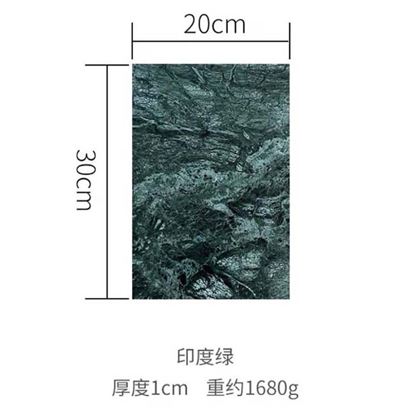 Estilo nórdico de mármol natural bandeja redonda bandeja de visualización de vídeo bandeja de almacenamiento fruta tabla de cortar bandeja accesorios de tiro