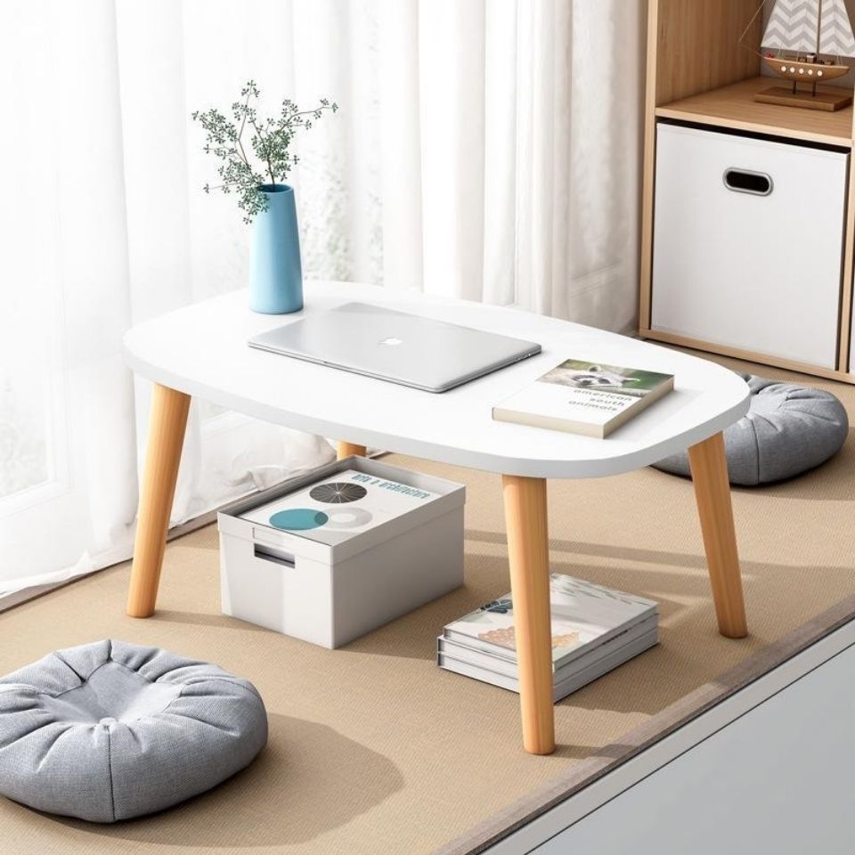 Ins net ventana flotante mini mesa tatami balcón pequeño mesilla de té dormitorio sentado en el suelo para cenar kang varias habitaciones de alquiler